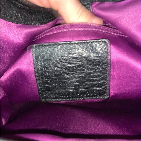 Coach coach maggie madison women’s Black Leather Tote Bag/handbag - Picture 7 of 10